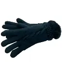 Glove Ladies' Cable Knit Black.webp