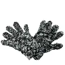Glove Girls' 35118 Black White.webp