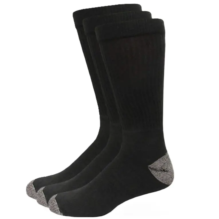 Weaver's Apparel Carolina Work Crew Sock BLACK