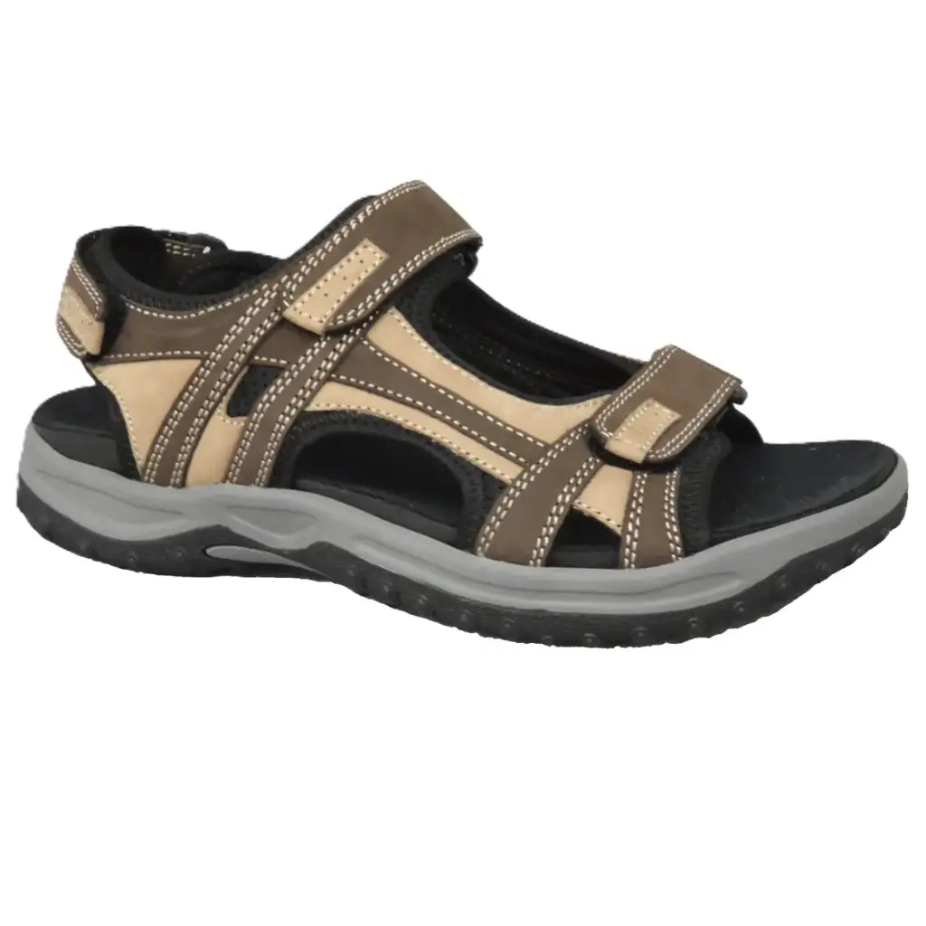 Drew Warren Brown/Tan combo Men's Sandal