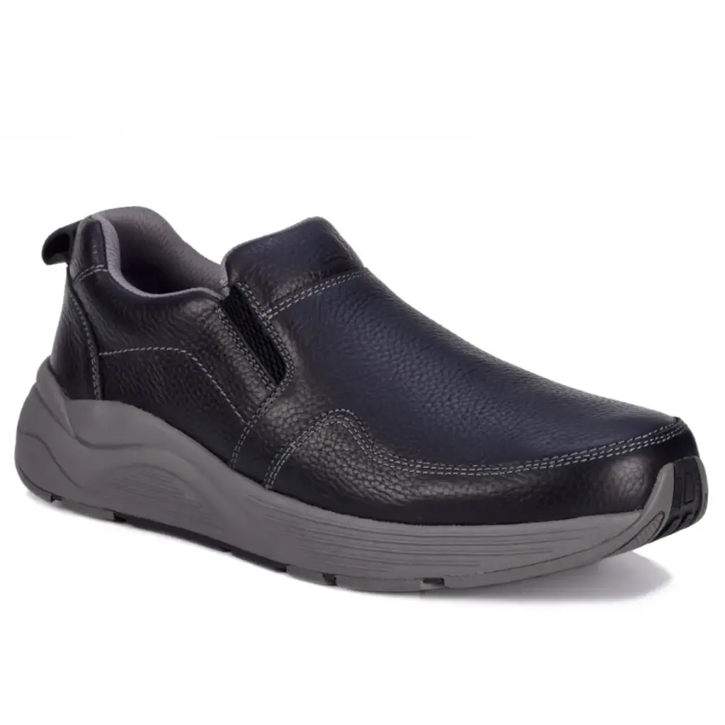 Drew Match Black Pebbled Leather 43001-14 Men's Shoe