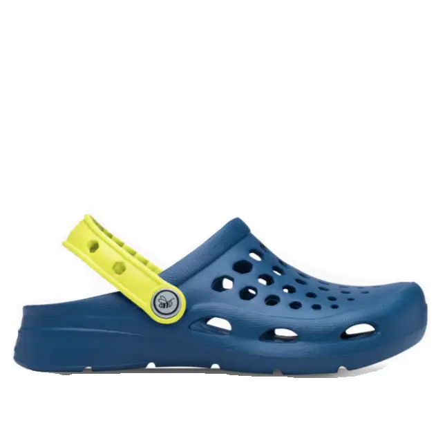 Joybees Kids Active Clog Solid Navy/Citrus