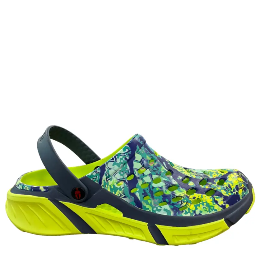 Joybees Adults Trekking Clog Graphic Kryptek Mahi-Mahi/Citrus Discontinued