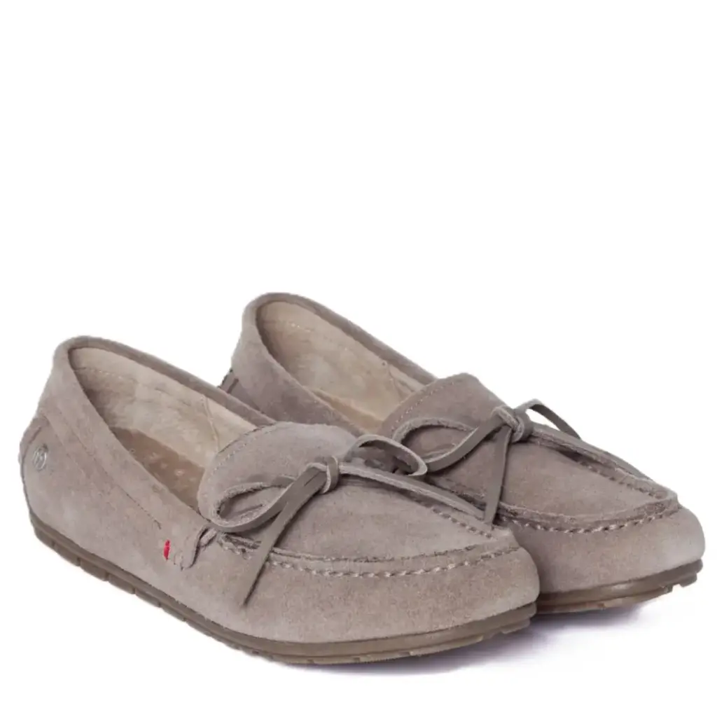 Minnetonka Loafer Moc 6000401/Grey Women's Moccasin