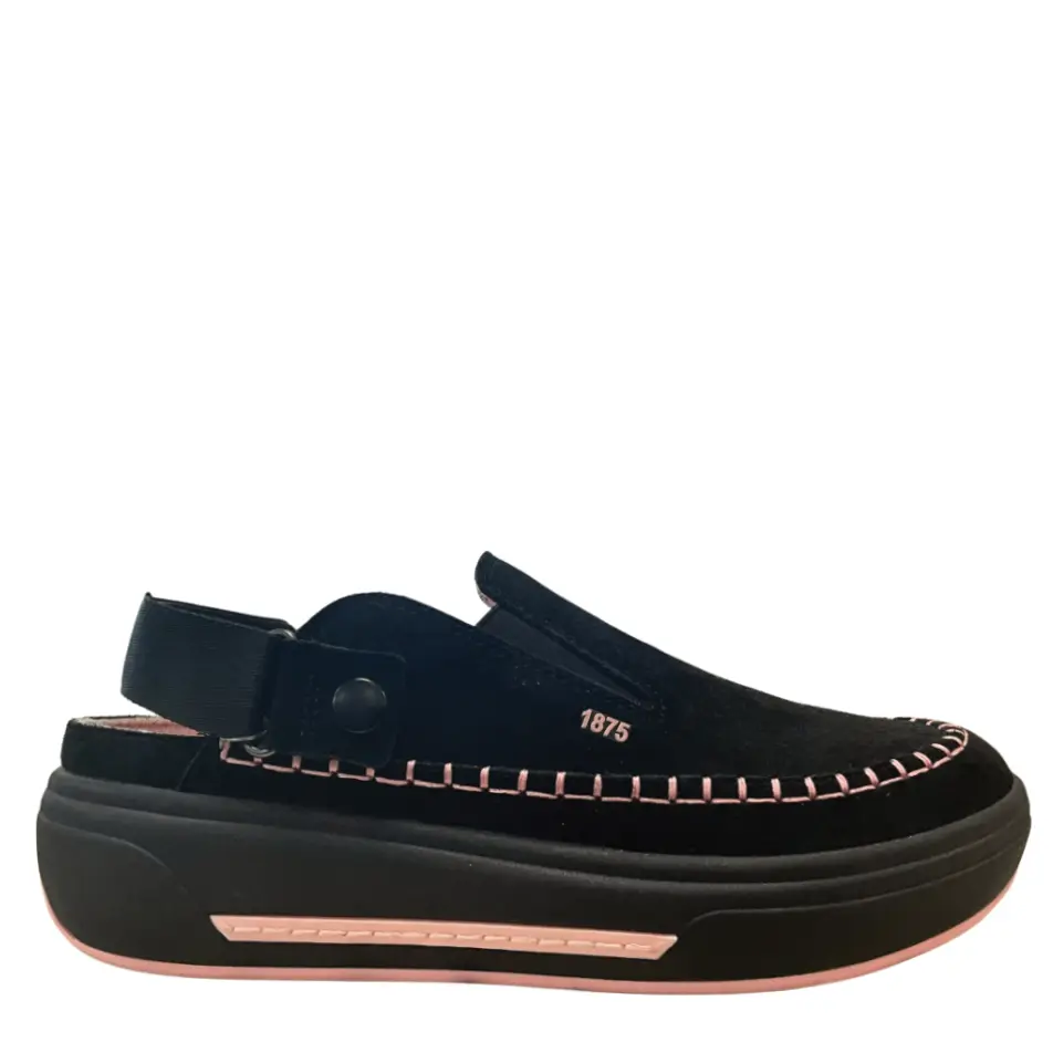 Drew Jazz Black Combo Women's Slide Discontinued