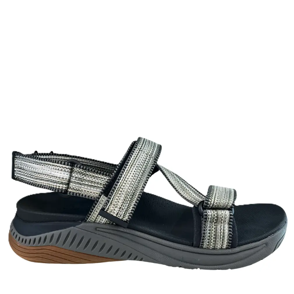 Dansko Rayna Black Multi Webbing Women's Sandal