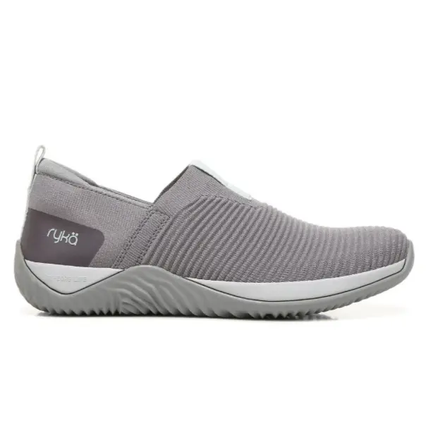 Ryka Echo Knit Slip on Sneaker H4907M5024 Grey