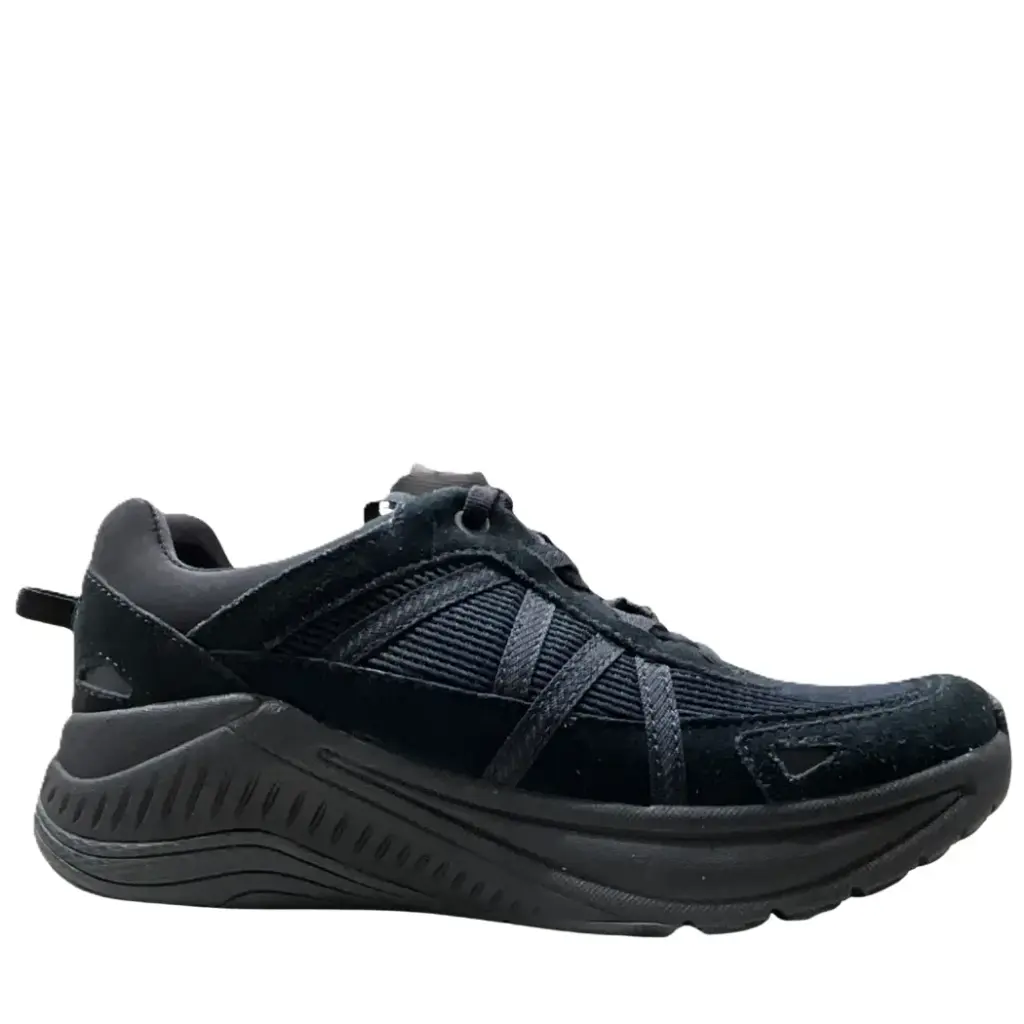 Dansko Poppy Black/Black Suede Women's Shoe