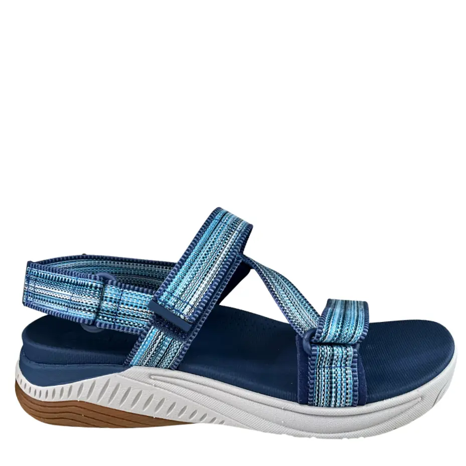 Dansko Rayna Blue Multi Webbing Women's Sandal