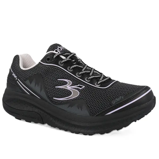 Gravity Defyer MightyWalk Black/Purple Women's TB9024FLP