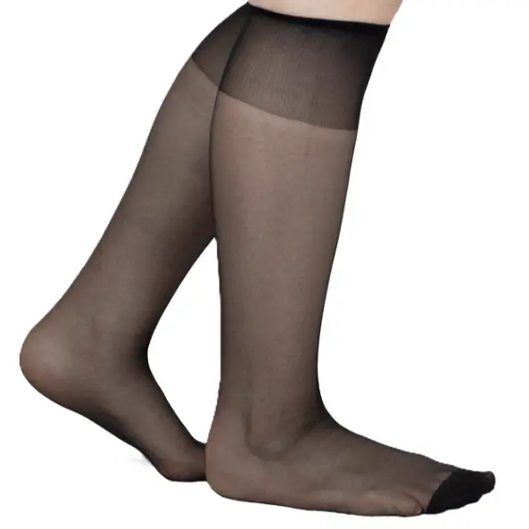Lori Ann Sheer Mystique Knee-Hi Black 