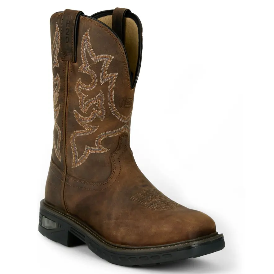 Justin Men’s Rigman Brown Cowhide 4019