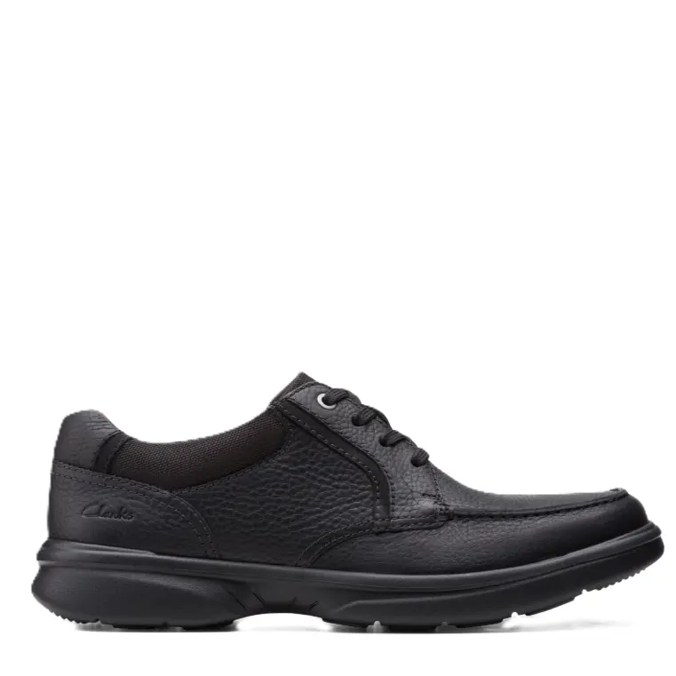 Clarks Bradley Vibe Black Tumbled Leather 53158 Men's Dress Shoe