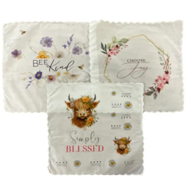 Weaver's Apparel Girls' Hanky with Design 1610