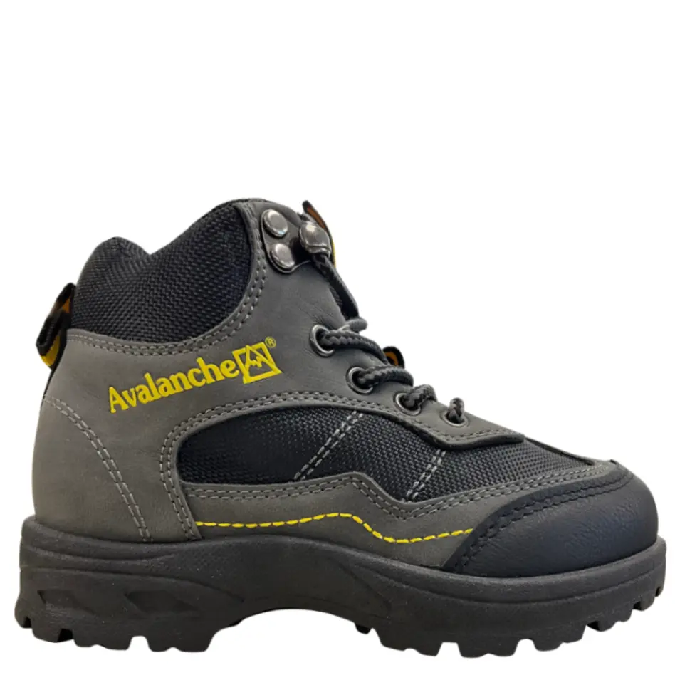 Avalanche 89404/GY Boys' Lace up Boot