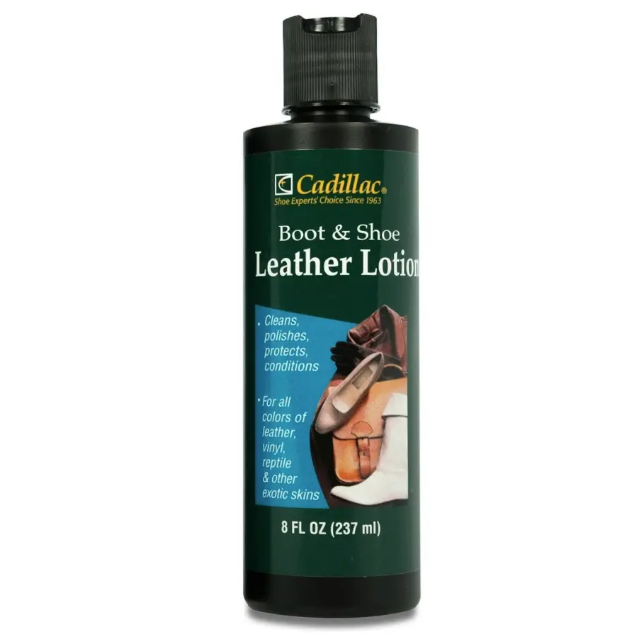 Cadillac Boot & Shoe Lotion 8 oz. bottle