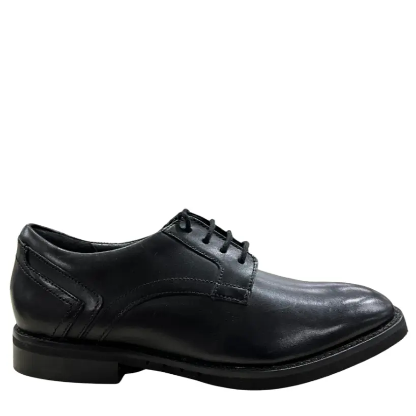 Clarks Unhughlace Black Men's Dress Shoe Discontinued