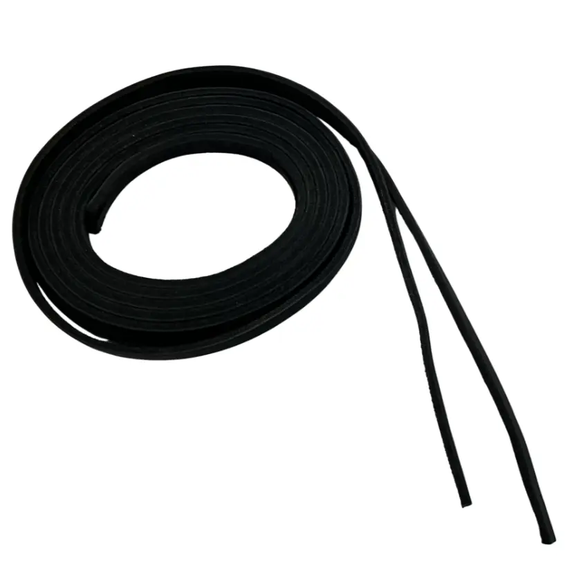 High Quality Rawhide Leather Laces 3/16'' X 72 black