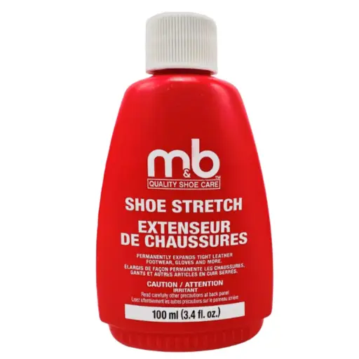 [ssred] M&B Shoe Stretch 3.5 oz Red Bottle