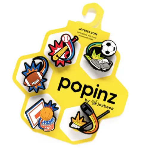 [PZ5PK.JOY.SPRT] Joybees Popinz 5 Pack Joybees Sports