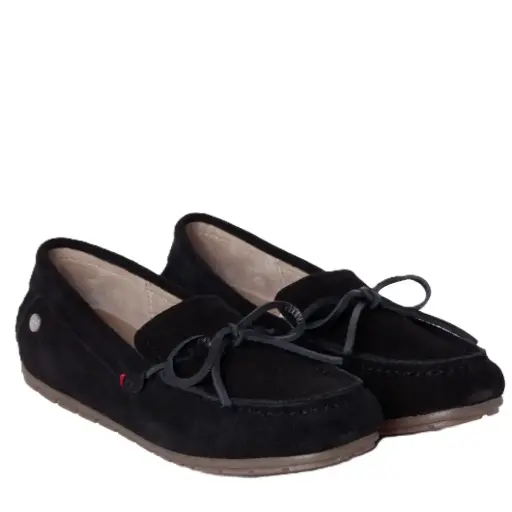 Minnetonka Moccasins Women's Loafer Moc Black 6000403