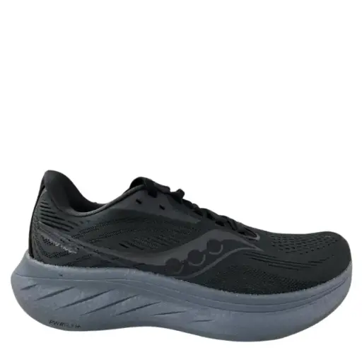 Saucony Ride 18 Men's 21000-102/21001-102 Black/Shadow