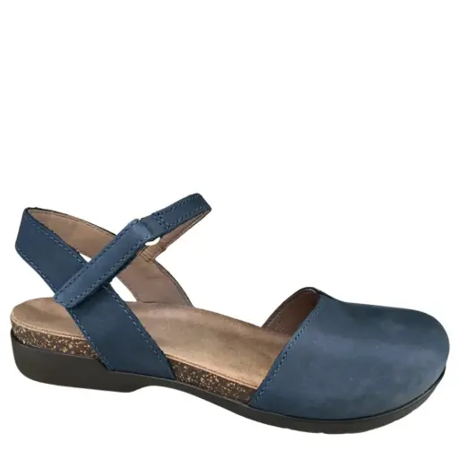 Dansko Rowan Navy Milled Nubuck discontinued