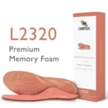 Aetrex L2320 Premium Memory Foam-Women's insole