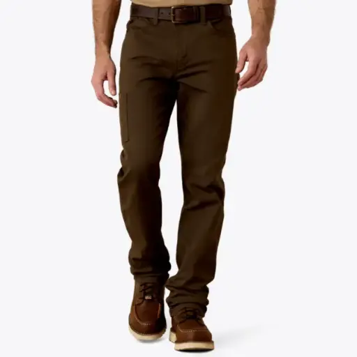 Ariat MNS Rebar M4 Relaxed Made Tough DuraStretch Straight Leg Pants WREN 10034622