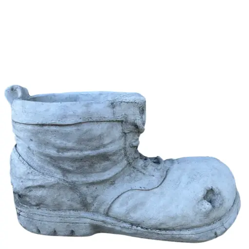 [Concreteboots] Concrete Boot Planters